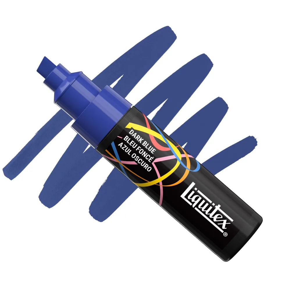 Marker akrylowy - Liquitex - Dark Blue 8 mm
