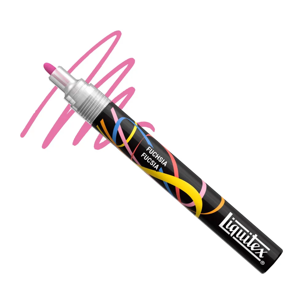Marker akrylowy - Liquitex - Fuchsia 2 mm