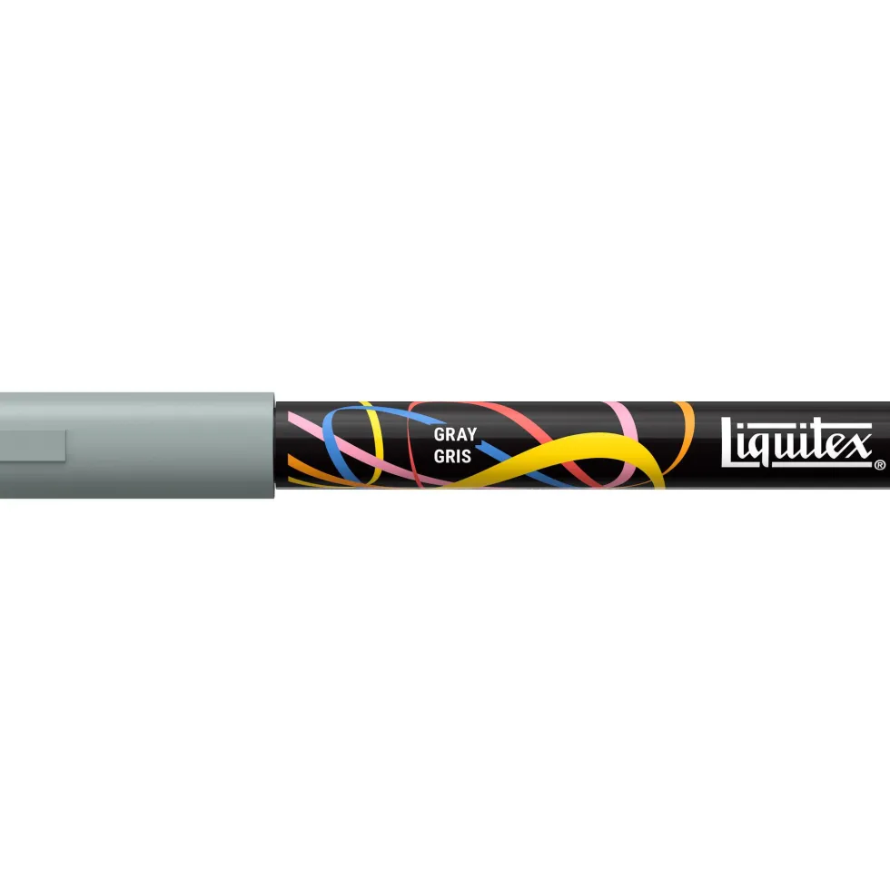 Marker akrylowy - Liquitex - Grey 2 mm