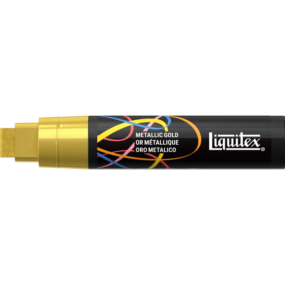 Marker akrylowy - Liquitex - Metallic Gold 15 mm