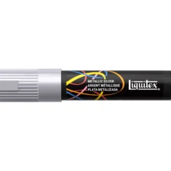 Marker akrylowy - Liquitex - Metallic Silver 15 mm