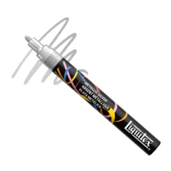Marker akrylowy - Liquitex - Metallic Silver 2 mm
