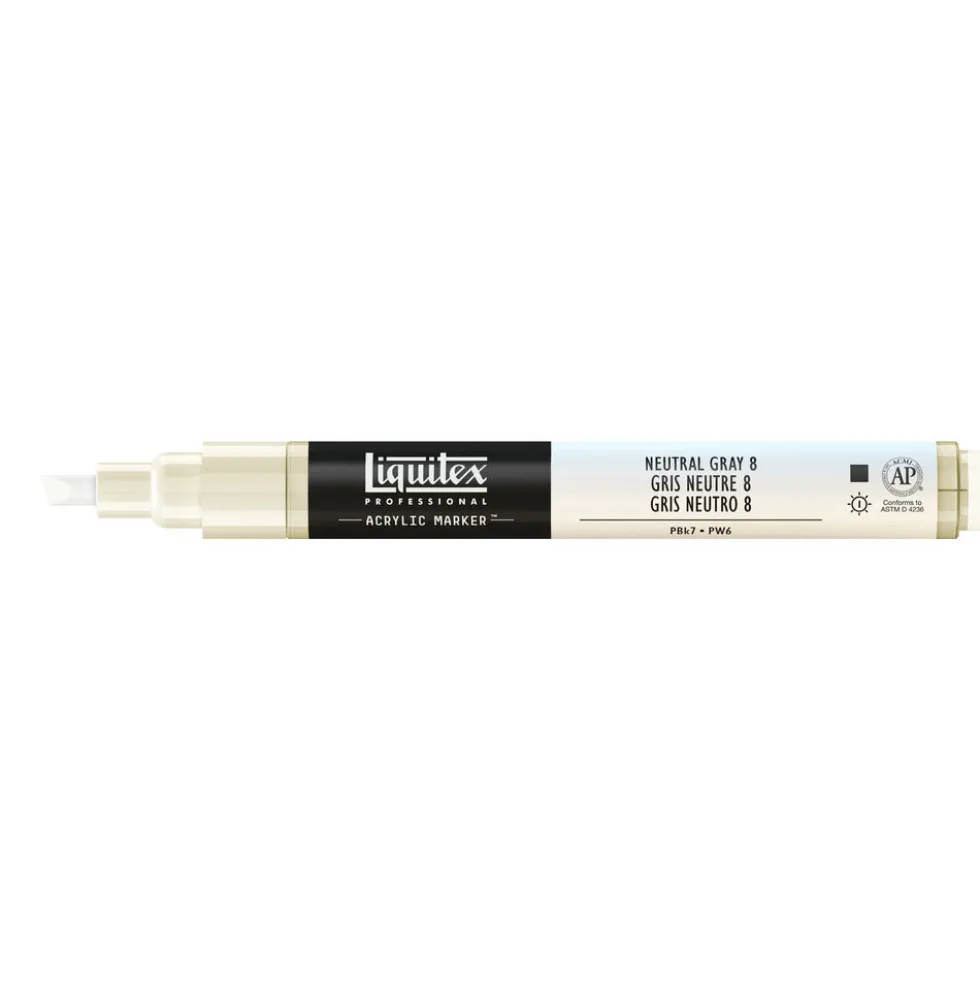 Marker akrylowy - Liquitex - neutral gray 8 2 mm