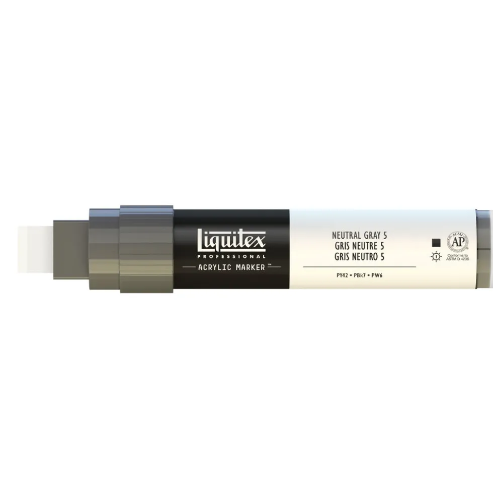 Marker akrylowy - Liquitex - neutral gray 5 15 mm
