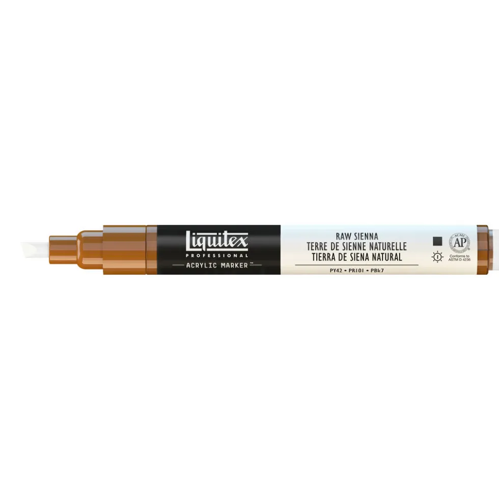 Marker akrylowy - Liquitex - raw sienna 2 mm
