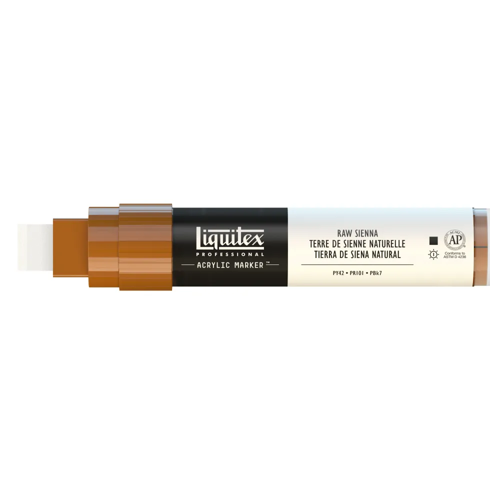 Marker akrylowy - Liquitex - raw sienna 15 mm