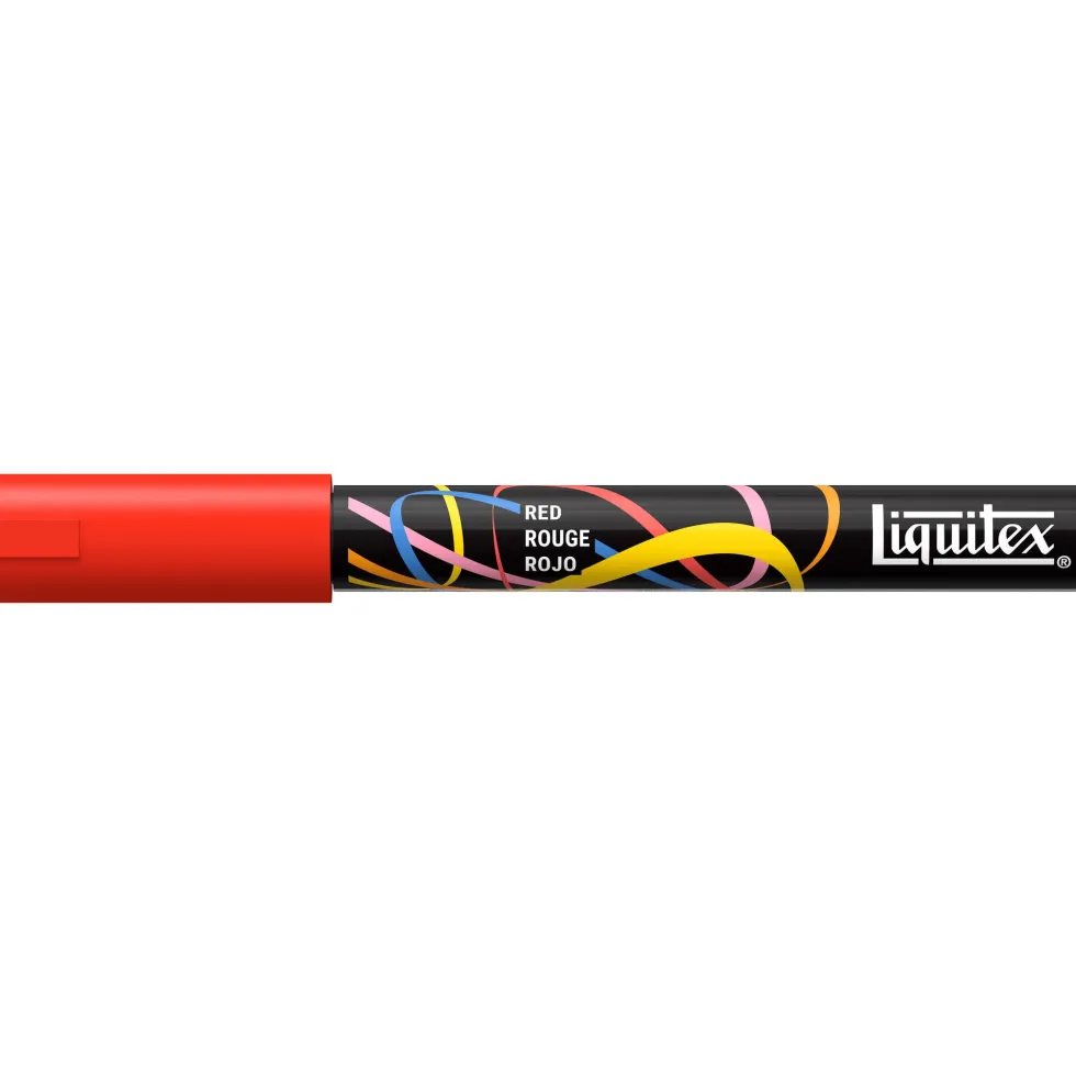 Marker akrylowy - Liquitex - Red 2 mm