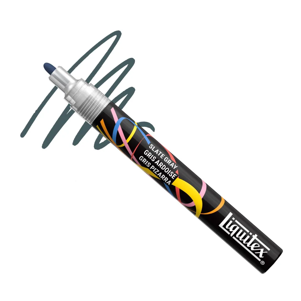 Marker akrylowy - Liquitex - Slate Gray 2 mm