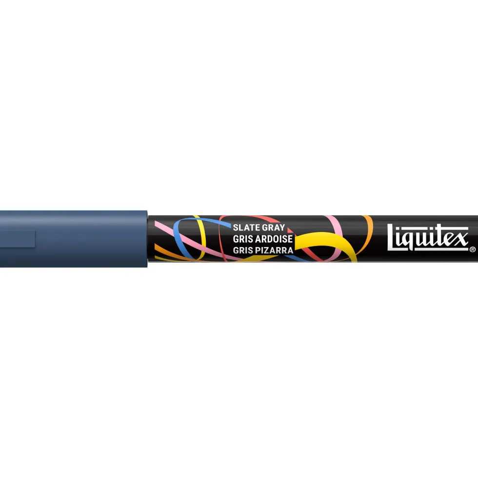 Marker akrylowy - Liquitex - Slate Gray 2 mm