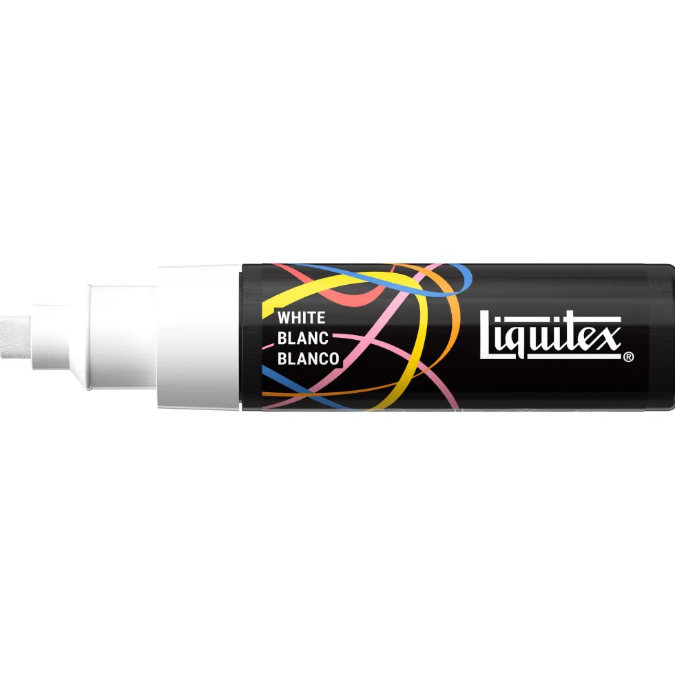 Marker akrylowy - Liquitex - White 8 mm