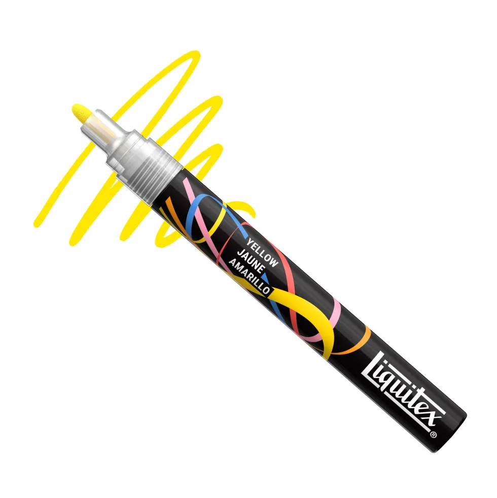 Marker akrylowy - Liquitex - Yellow 2 mm