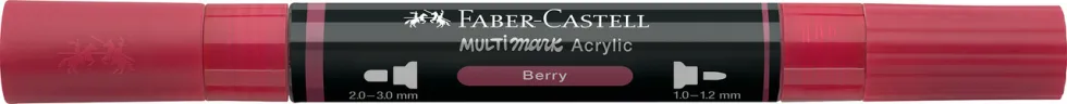 Marker akrylowy Multimark - Faber-Castell - 433 Berry