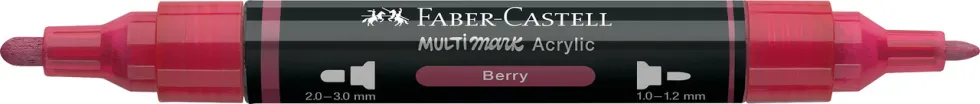 Marker akrylowy Multimark - Faber-Castell - 433 Berry