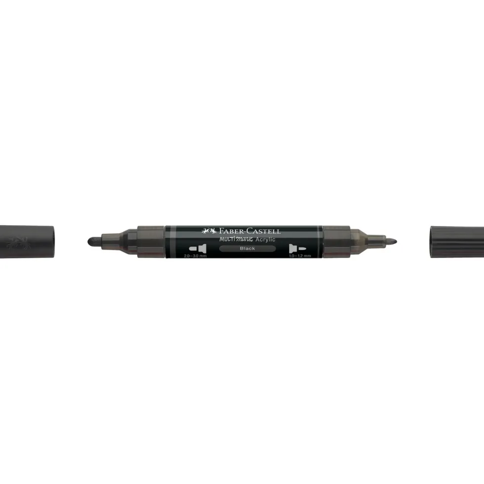 Marker akrylowy Multimark - Faber-Castell - 199 Black