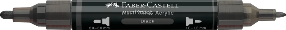Marker akrylowy Multimark - Faber-Castell - 199 Black