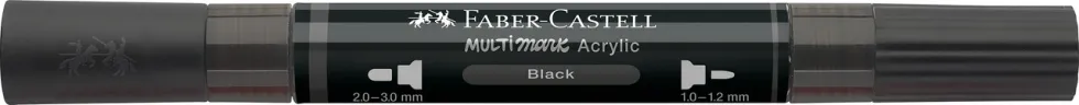 Marker akrylowy Multimark - Faber-Castell - 199 Black