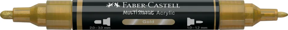 Marker akrylowy Multimark - Faber-Castell - 250 Gold