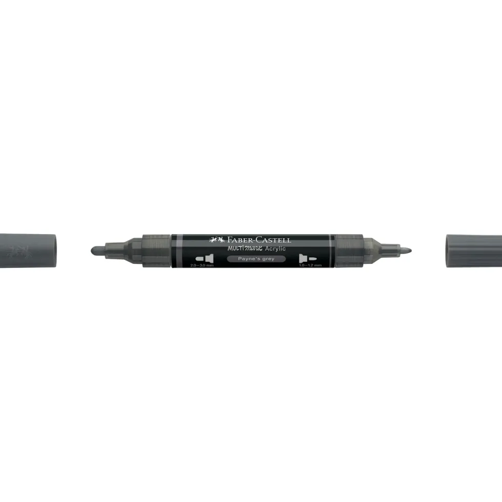Marker akrylowy Multimark - Faber-Castell - 181 Payne's Grey