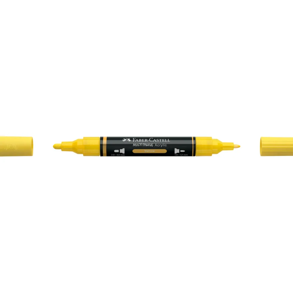 Marker akrylowy Multimark - Faber-Castell - 108 Yellow