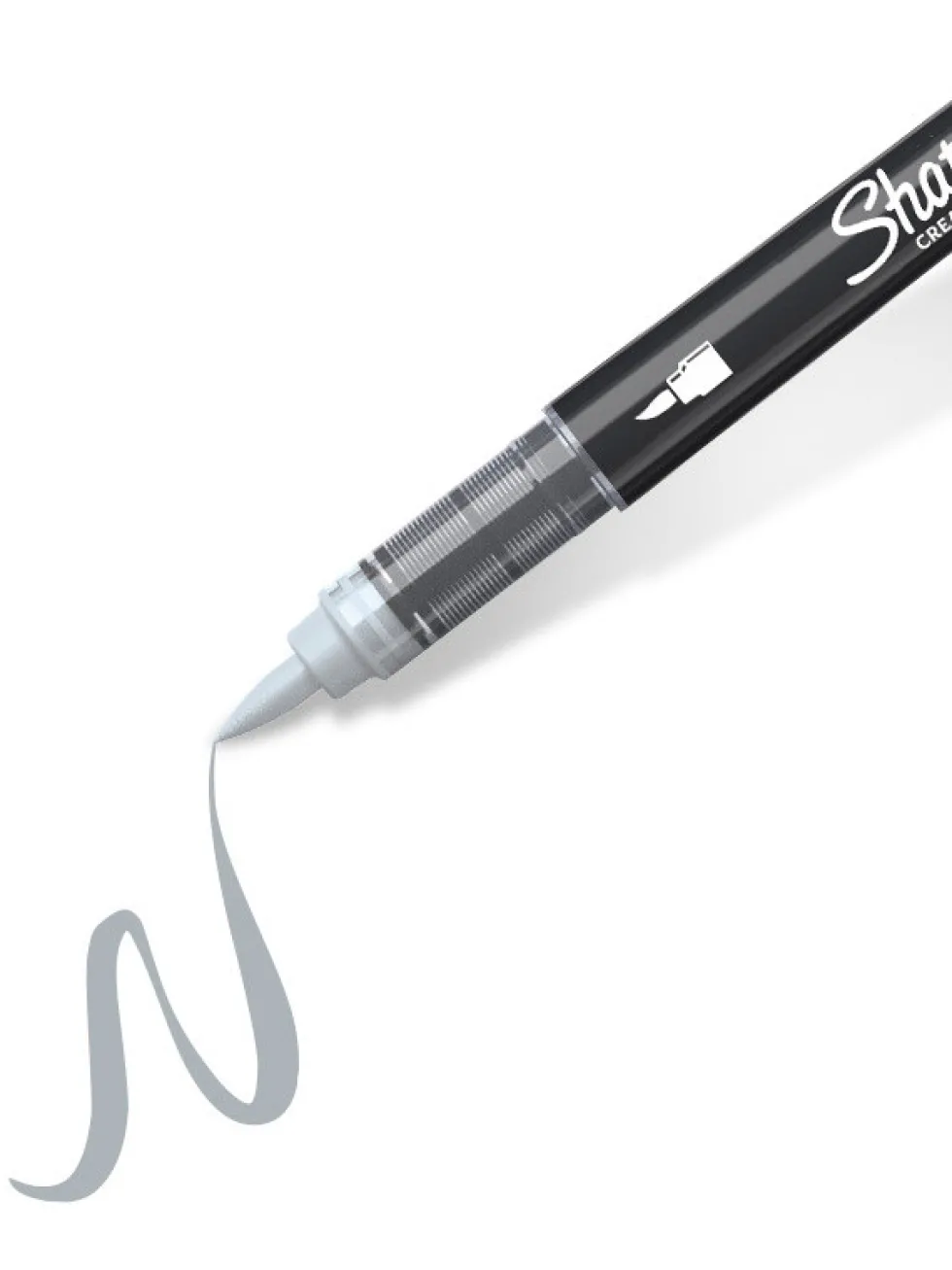 Marker akrylowy pędzelkowy Brush - Sharpie - Cool Grey