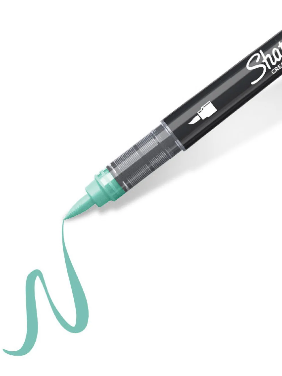 Marker akrylowy pędzelkowy Brush - Sharpie - Lake Green