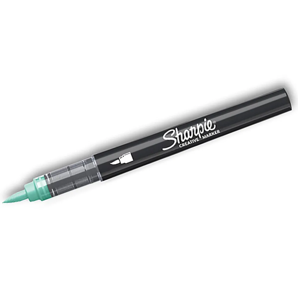 Marker akrylowy pędzelkowy Brush - Sharpie - Lake Green