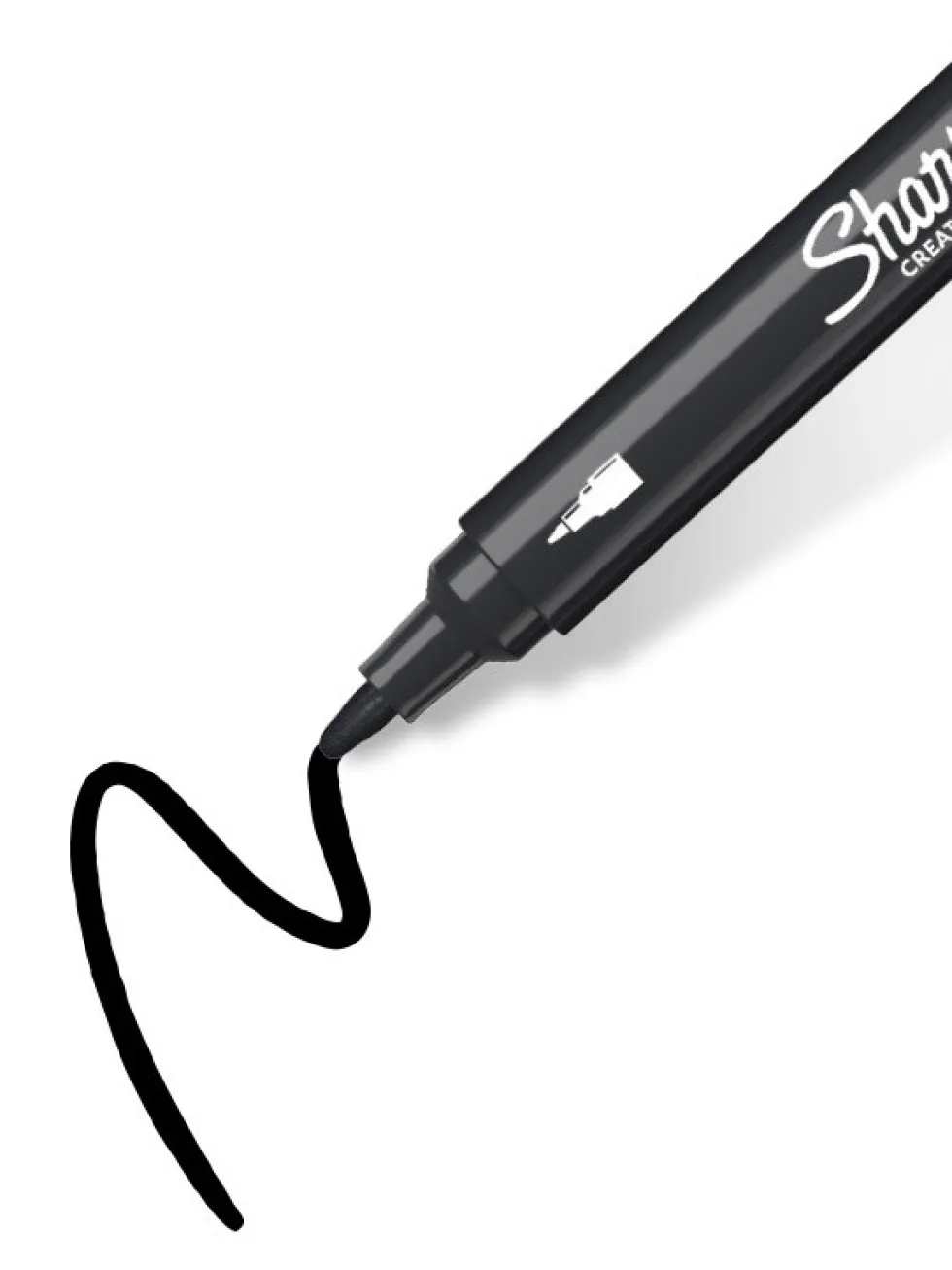Marker akrylowy - Sharpie - Black, 2,5 mm