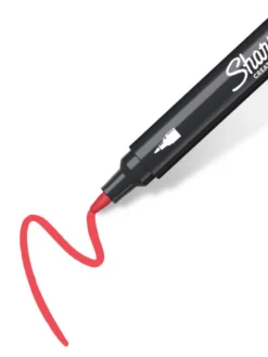 Marker akrylowy - Sharpie - Red, 2,5 mm