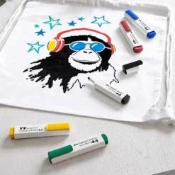 Marker do tkanin - Faber-Castell - czarny