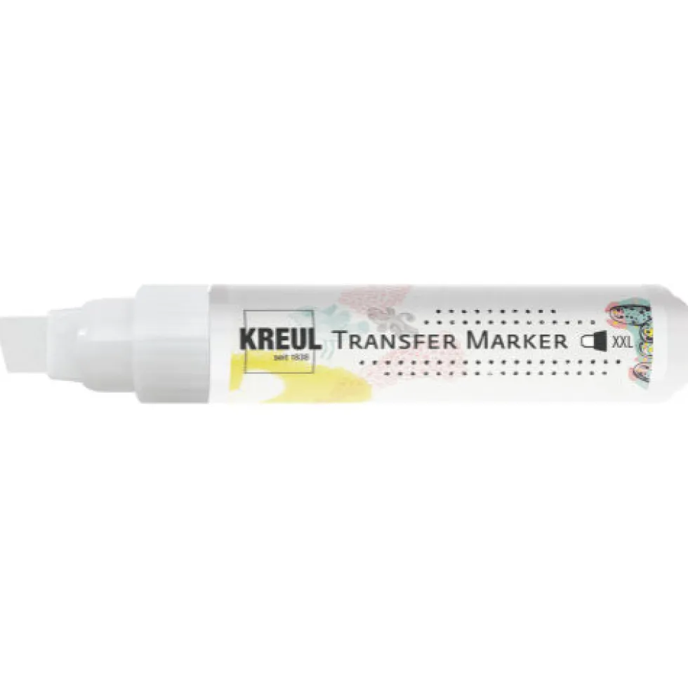 Marker do transferu XXL - Kreul - ścięta końcówka, 4-12 mm