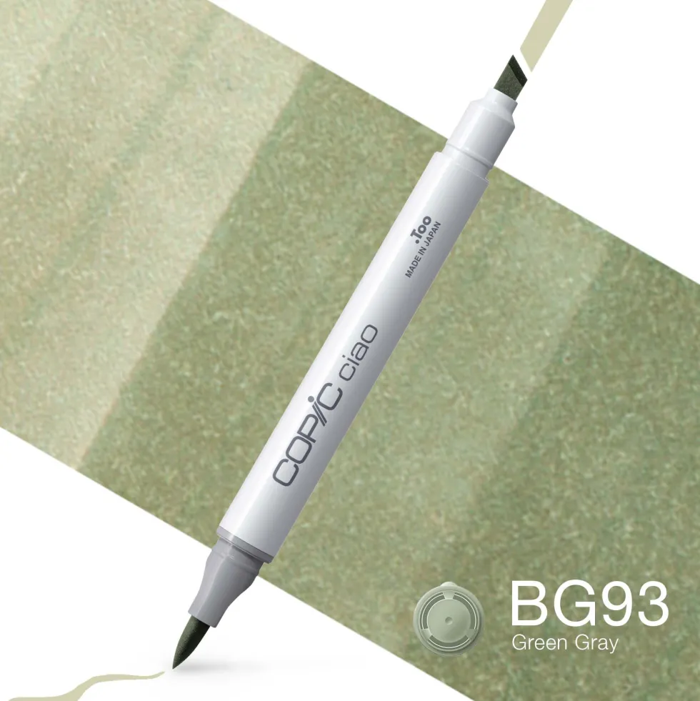 Marker dwustronny Copic Ciao - BG93 Green Gray