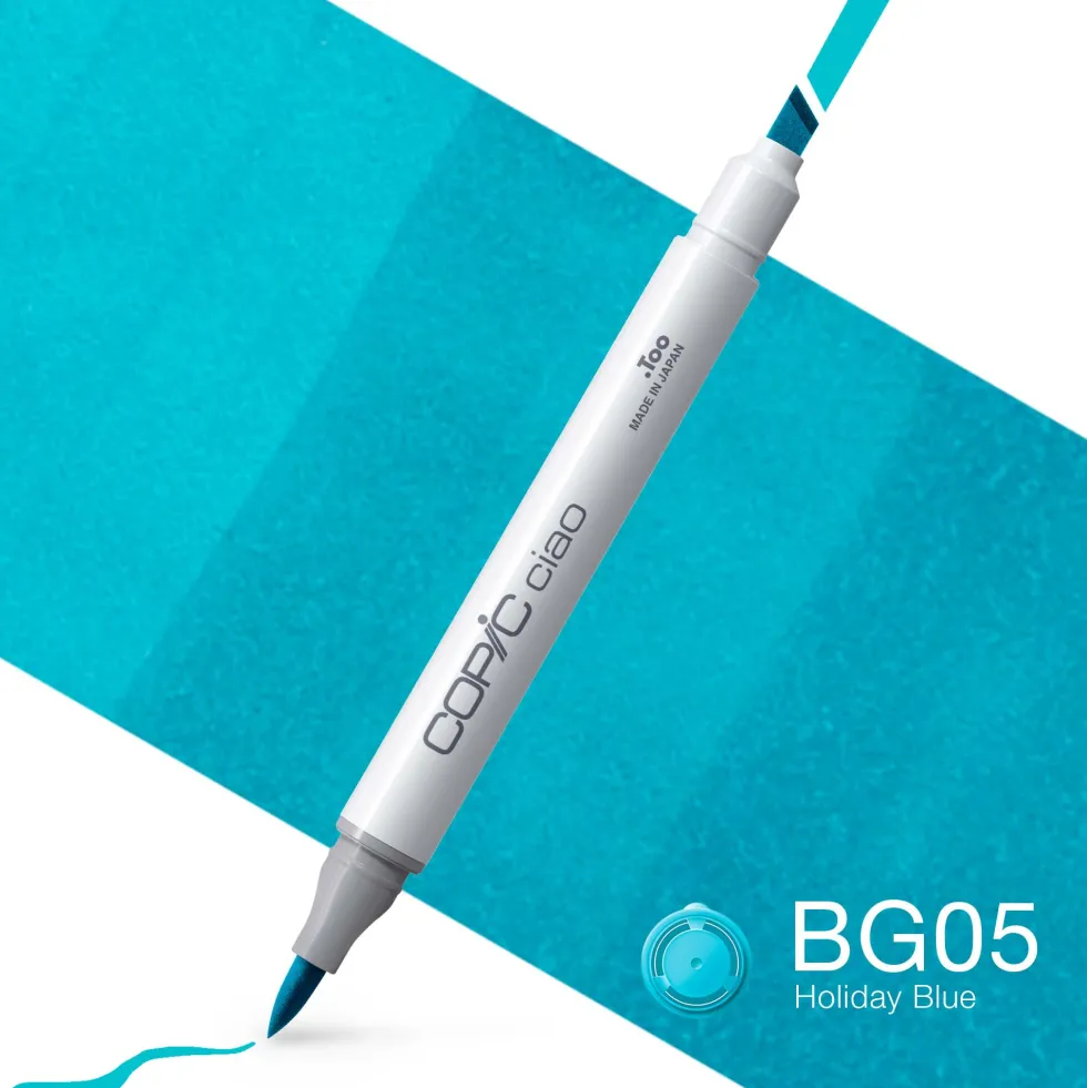 Marker dwustronny Copic Ciao - BG05 Holiday Blue