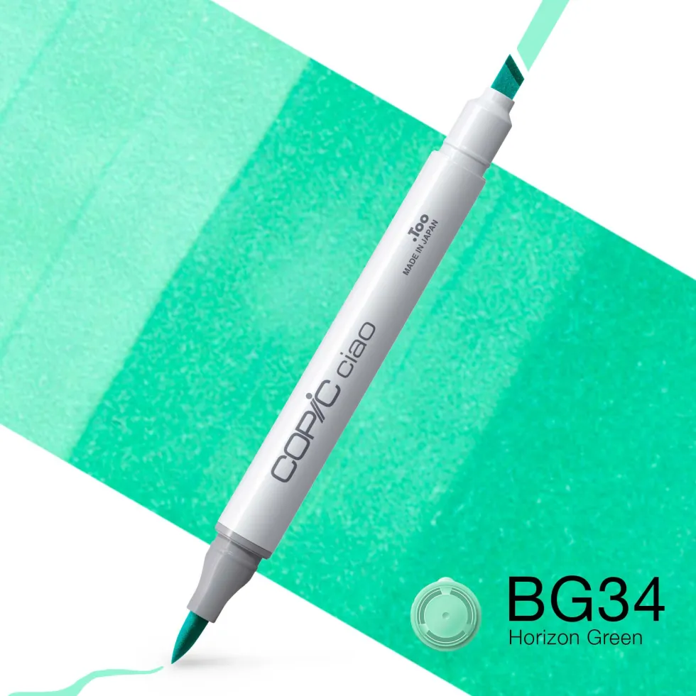Marker dwustronny Copic Ciao - BG34 Horizon Green