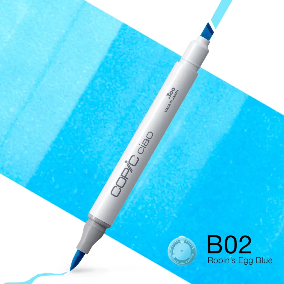 Marker dwustronny Copic Ciao - B02 Robin's Egg Blue