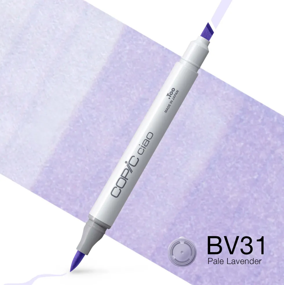 Marker dwustronny Copic Ciao - BV31 Pale Lavender
