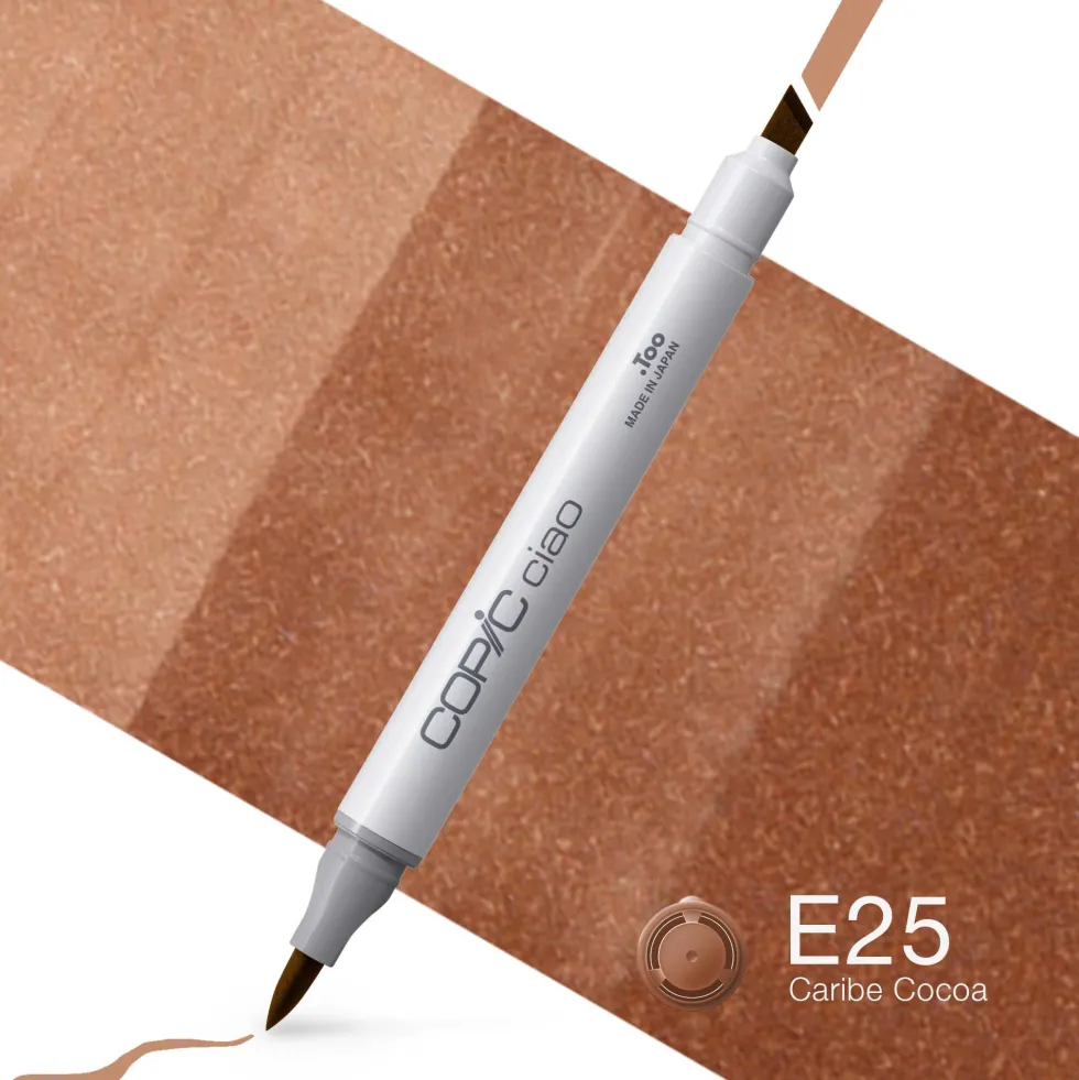 Marker dwustronny Copic Ciao - E25 Caribe Cocoa