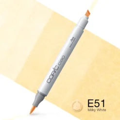 Marker dwustronny Copic Ciao - E51 Milky White