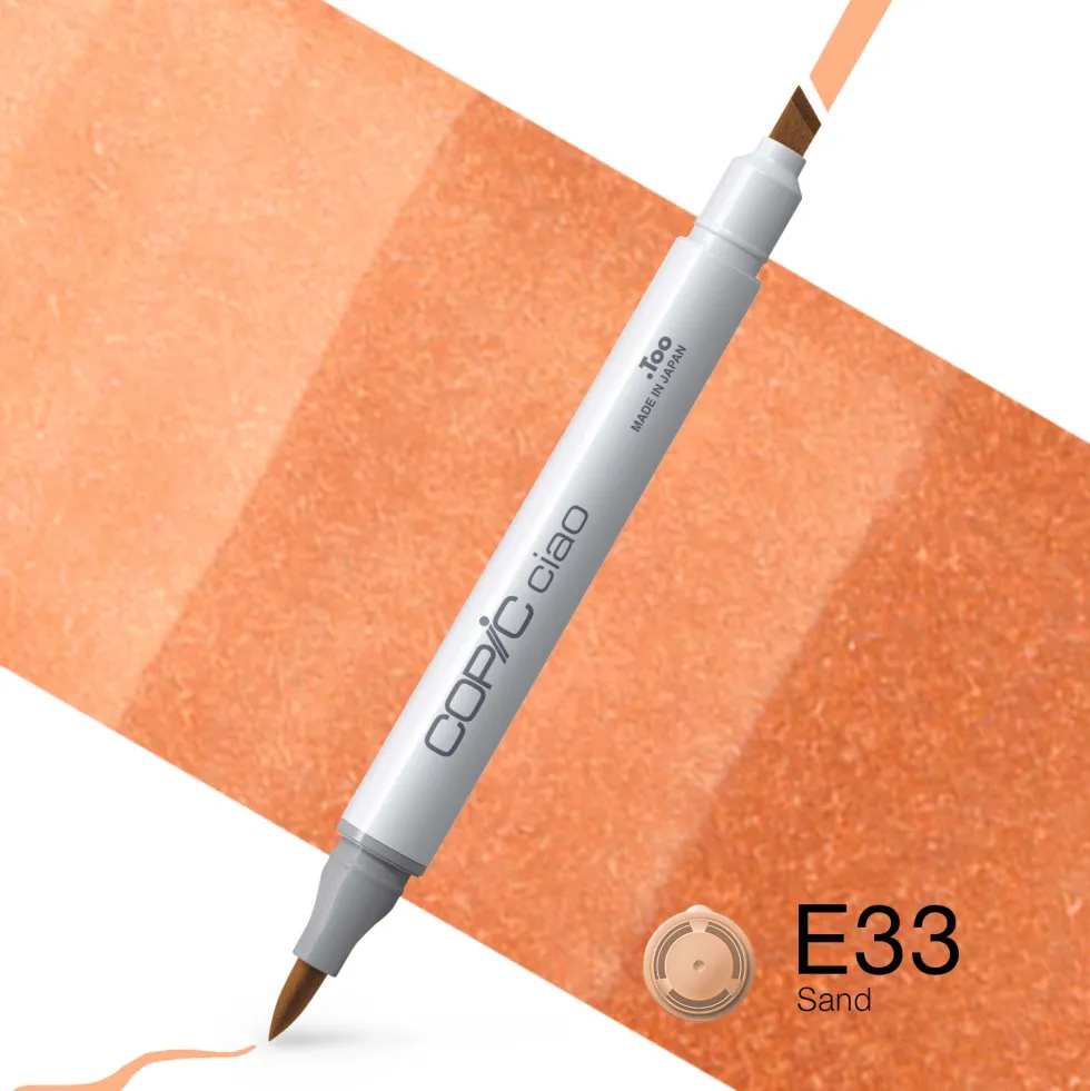 Marker dwustronny Copic Ciao - E33 Sand