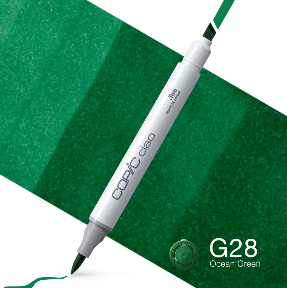 Marker dwustronny Copic Ciao - G28 Ocean Green
