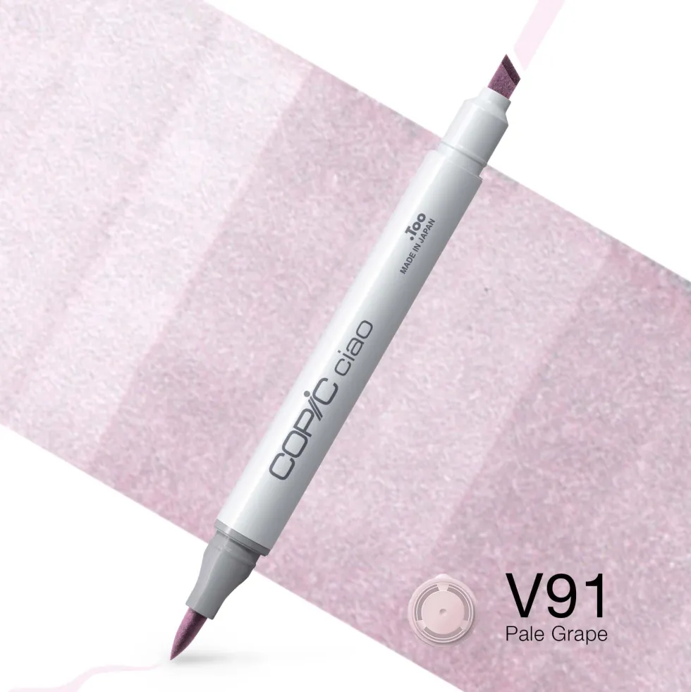 Marker dwustronny Copic Ciao - V91 Pale Grape