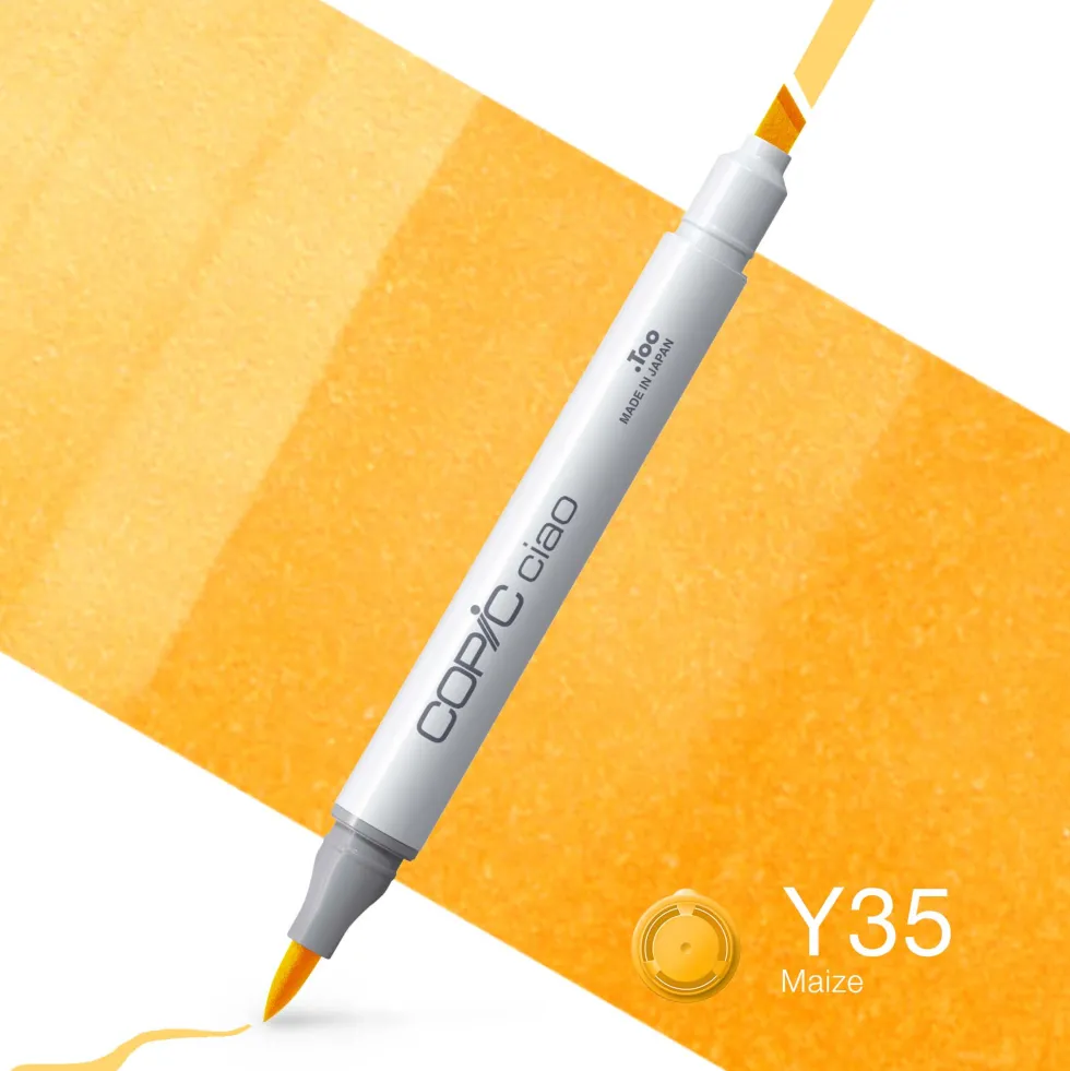 Marker dwustronny Copic Ciao - Y35 Maize