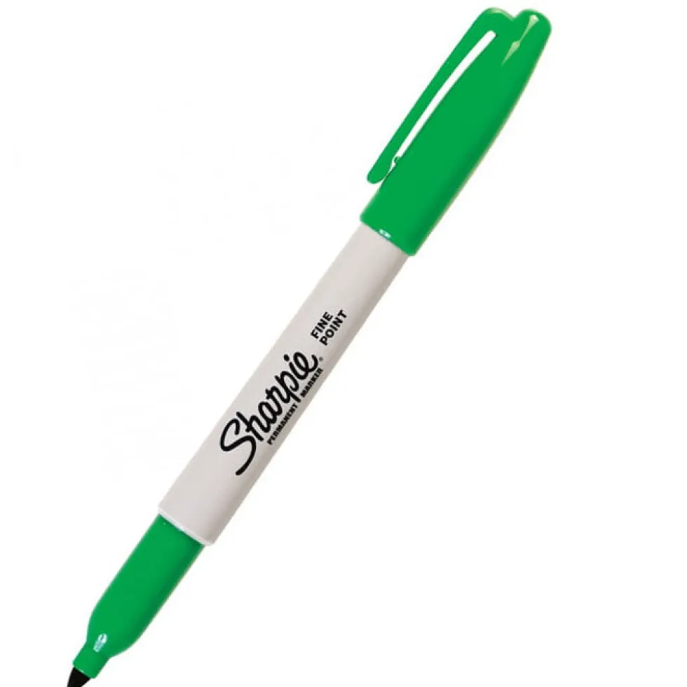 Marker Fine Point - Sharpie - zielony, 1 mm