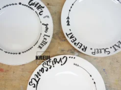 Marker kaligraficzny do porcelany i szkła Classic - Kreul - biały
