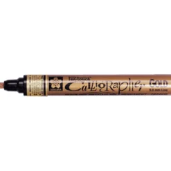 Marker olejny Pen-Touch Calligrapher - Sakura - Gold, 5 mm