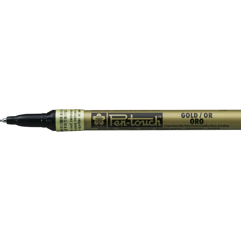 Marker olejny Pen-Touch - Sakura - Gold, 0,7 mm