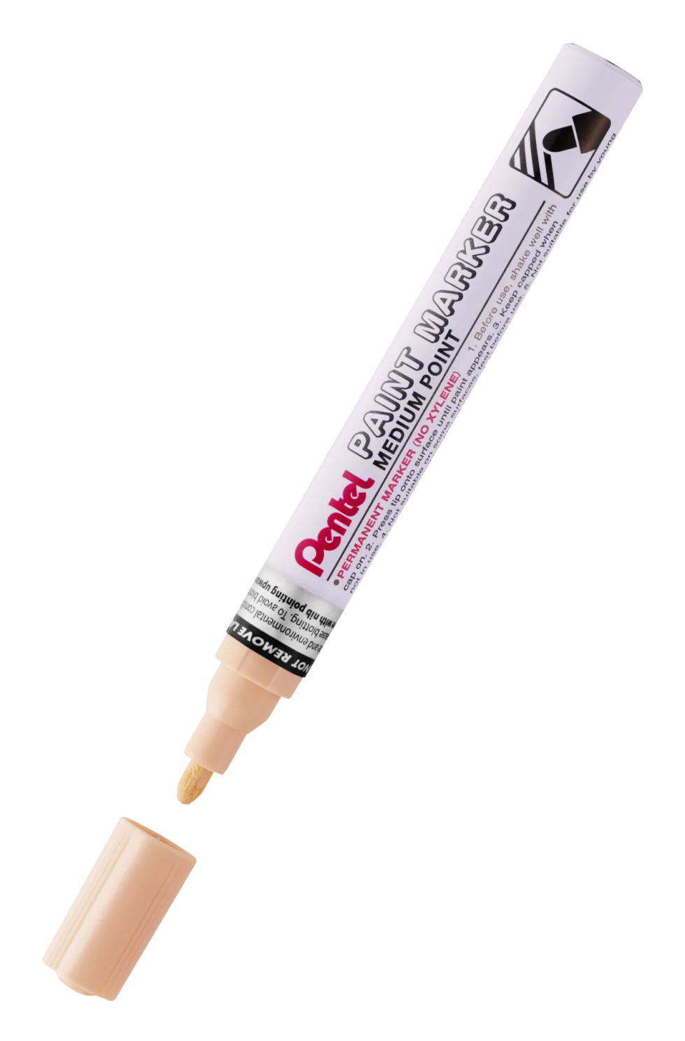 Marker olejowy Paint Marker - Pentel - kremowo-żółty
