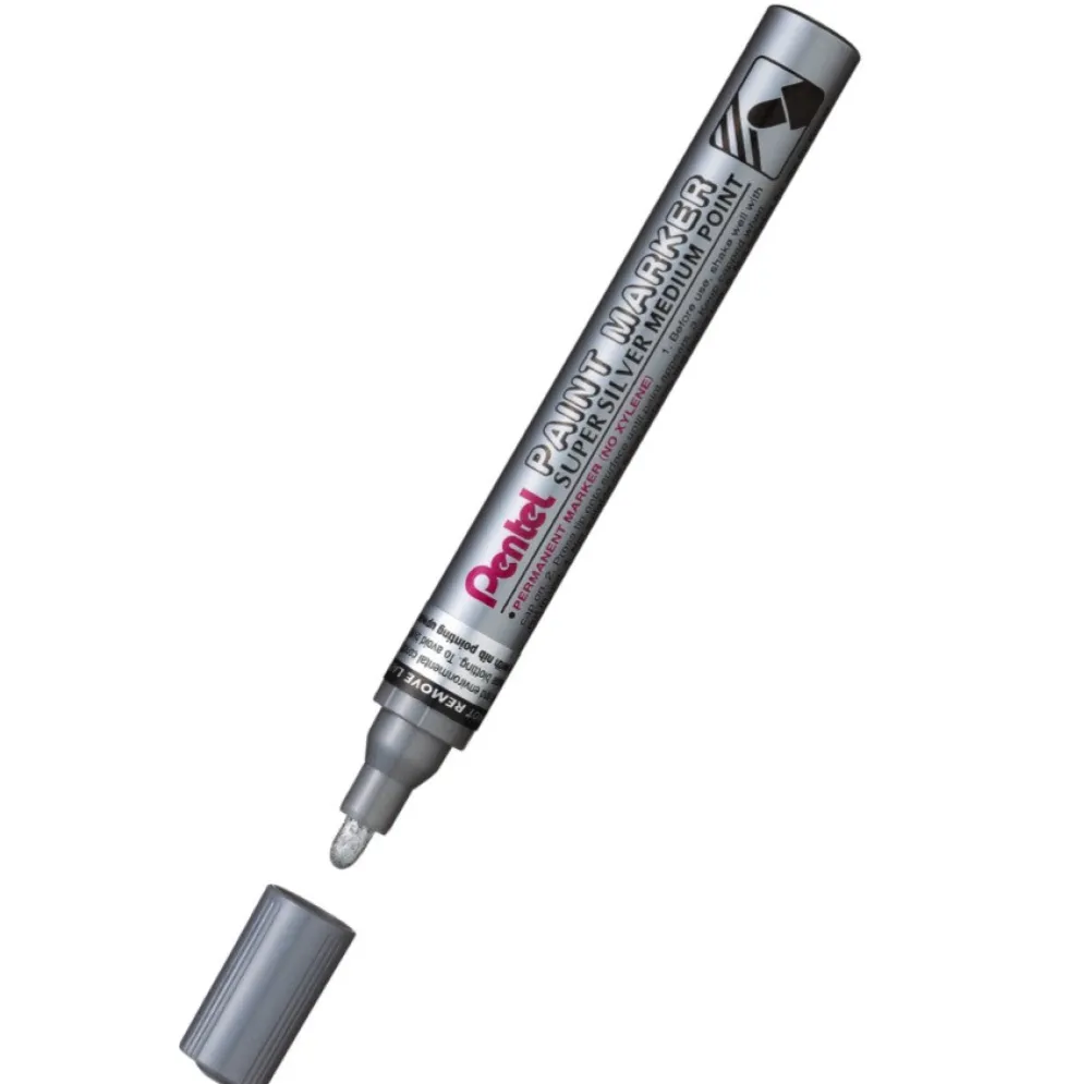 Marker olejowy Paint Marker - Pentel - srebrny