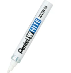 Marker olejowy 100WM - Pentel - biały, 3,9 mm