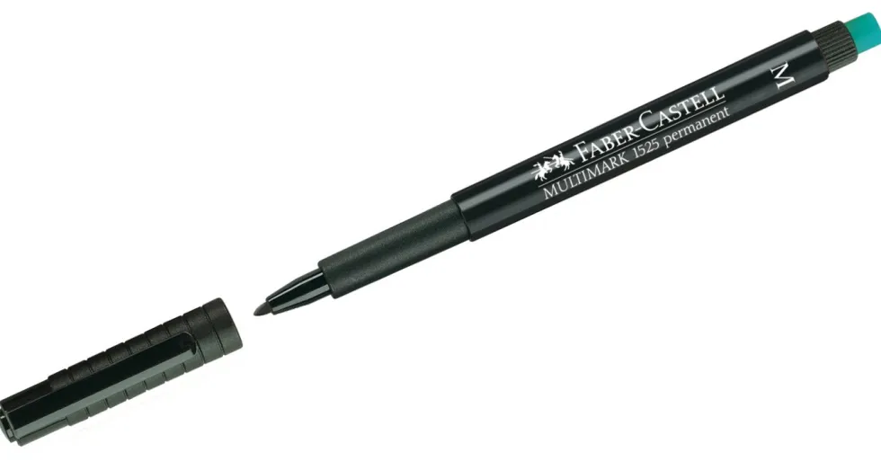Marker permanentny, foliopis Multimark - Faber-Castell - czarny, M