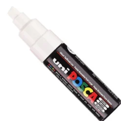 Marker Posca PC-8K - Uni - biały, white